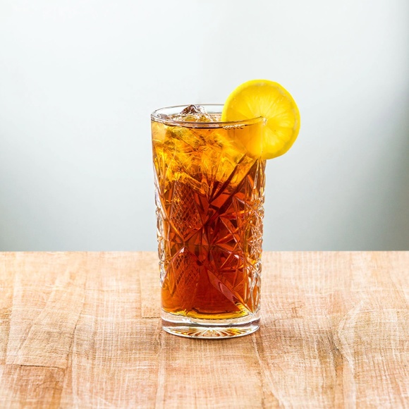 LIBBEY Hobstar 16 oz Glass Coolers - Set of 2 - Picture 2 of 2